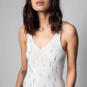 Zadig & Voltaire Joannie tank top - Brand New - Size Small